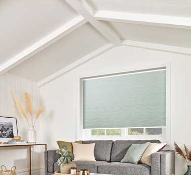Cellular green blinds