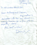 Letter of congratulation