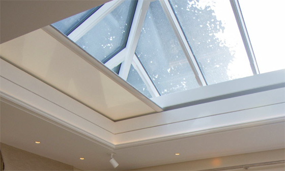 Roof zip blinds