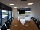 Screen blinds opened