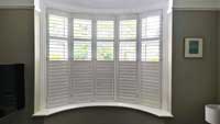 Shutters half open